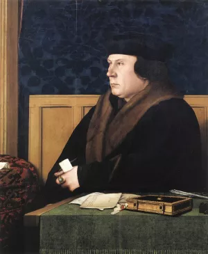 Portrait of Thomas Cromwell Oil painting by Hans Holbein The Younger