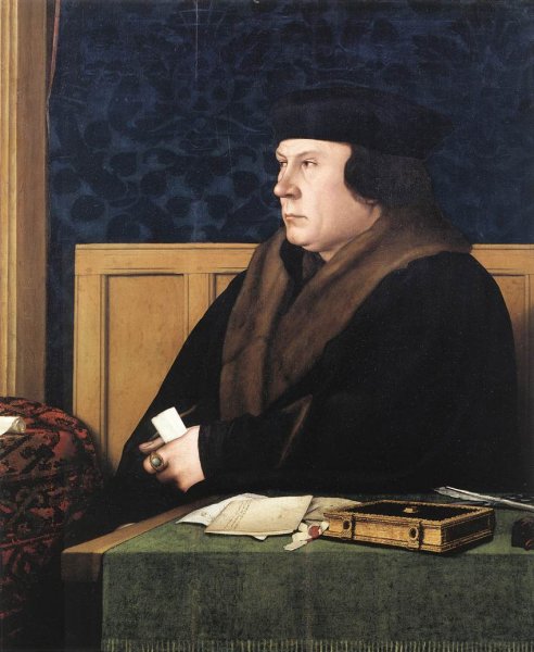 Main Product Photo of Portrait of Thomas Cromwell Painting by Hans Holbein The Younger