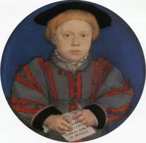 Portraito of Henry Brandon by Hans Holbein The Younger Oil Painting