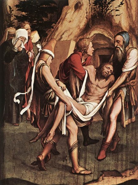 Main Product Photo of The Passion Detail Painting by Hans Holbein The Younger