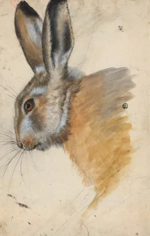 Hasenkopf by Hans Hug Kluber Oil Painting