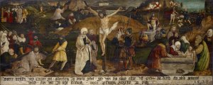The Passion of Christ by Hans (Johann) Ludwig Lendorff Oil Painting