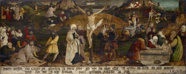 The Passion of Christ  by Hans (Johann) Ludwig Lendorff - Hand-Painted Oil Painting Reproduction