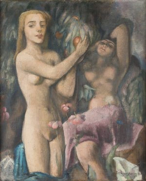 The Dream by Hans Lasser Oil Painting