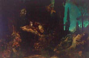 A Midsummer Night's Dream by Hans Makart Oil Painting