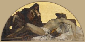 Anthony van Dyck by Hans Makart Oil Painting
