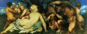 Die Ernte by Hans Makart Oil Painting