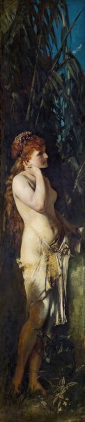 Die funf Sinne; Das Gehor by Hans Makart Oil Painting