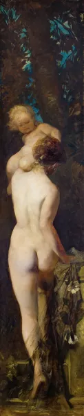 Die funf Sinne;Das Gefuhl by Hans Makart Oil Painting