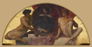 Diego Velazquez by Hans Makart Oil Painting