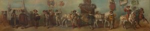 Entwurf zum Festzug 1879 - Das Baugewerbe by Hans Makart Oil Painting