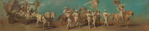 Entwurf zum Festzug 1879 - Die Muller und Backer by Hans Makart Oil Painting