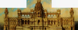 Entwurfe fur Einen Palast, Fassade by Hans Makart Oil Painting