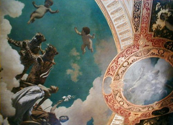 Main Product Photo of Hermesvilla Ceiling Paintings Painting by Hans Makart
