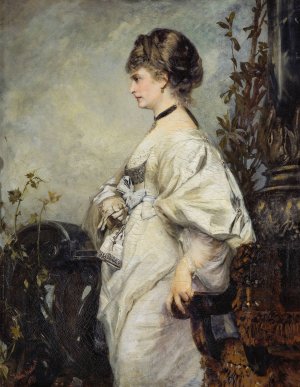 Magdalena Plach by Hans Makart Oil Painting