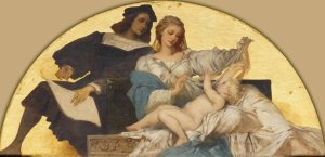 Raphael by Hans Makart Oil Painting