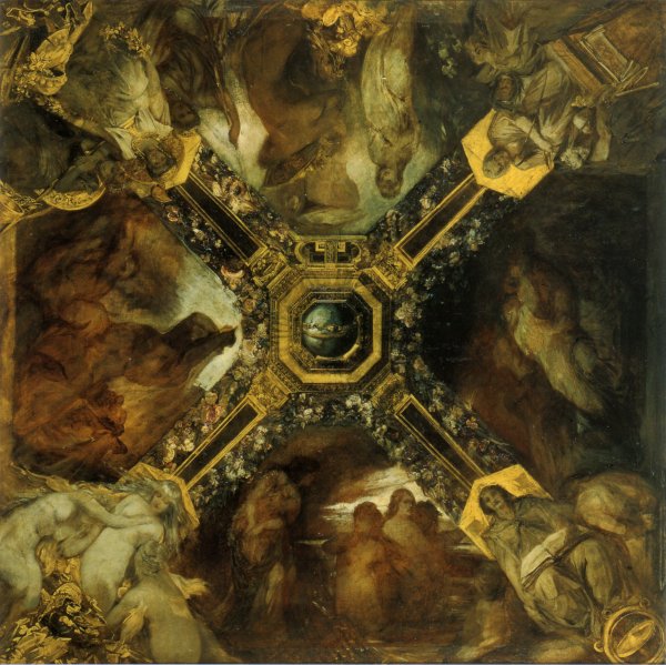 Main Product Photo of Ring des Nibelungen Entwurf Painting by Hans Makart
