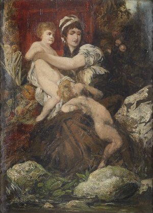 Sinnbild Der Fruchtbarkeit by Hans Makart Oil Painting