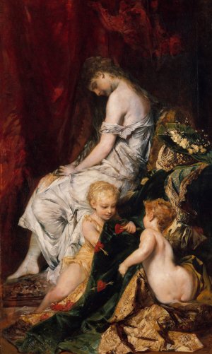 The Dream after the Ball by Hans Makart Oil Painting