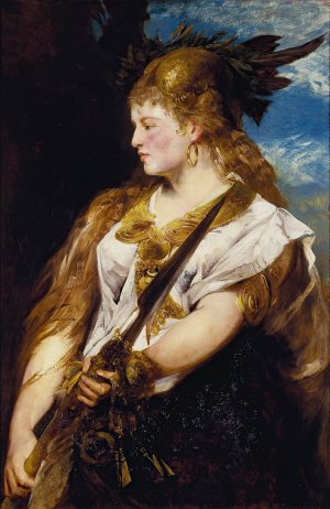The Valkyrie by Hans Makart Oil Painting
