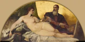 Titian by Hans Makart Oil Painting