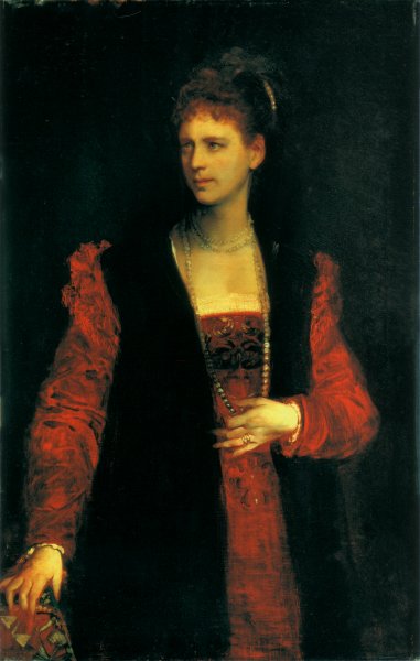 Main Product Photo of Zerline Gabillon Painting by Hans Makart