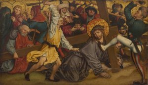 Christ Carrying the Cross by Hans Maler Oil Painting
