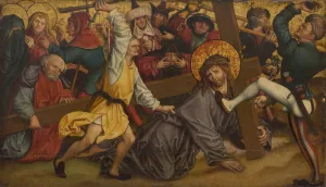 Christ Carrying the Cross by Hans Maler Oil Painting
