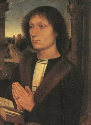 Portrait of Benedetto di Tommaso Portinari painting by Hans Memling