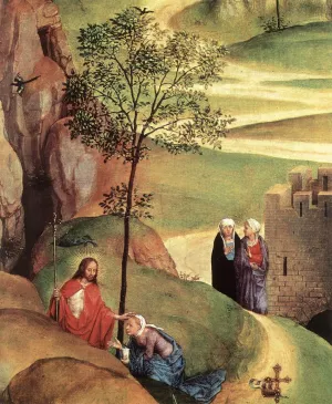 Advent and Triumph of Christ Detail by Hans Memling - Oil Painting Reproduction