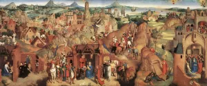 Advent and Triumph of Christ by Hans Memling - Oil Painting Reproduction