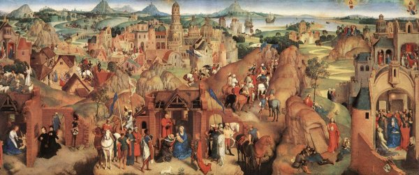 Main Product Photo of Advent and Triumph of Christ Painting by Hans Memling