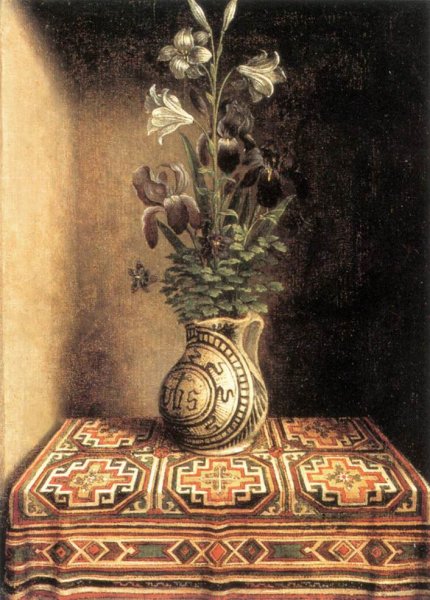 Main Product Photo of Flower Still-life Painting by Hans Memling