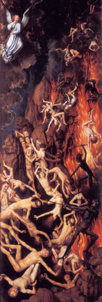 Last Judgment Oil painting by Hans Memling