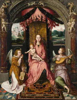 Madonna and Child by Hans Memling Oil Painting