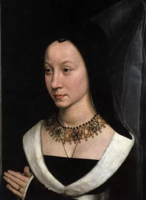 Maria Maddalena Baroncelli Oil painting by Hans Memling