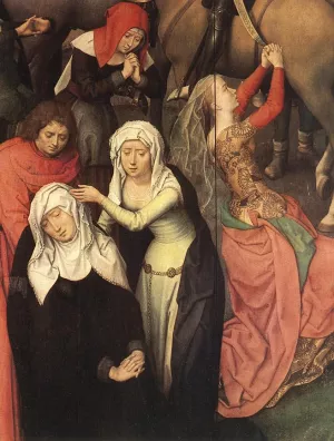 Passion Greverade Altarpiece Detail by Hans Memling Oil Painting