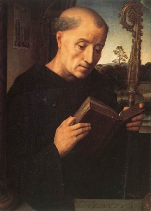 Portinari Triptych Left Wing by Hans Memling Oil Painting