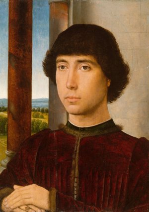 Portrait of a Young Man by Hans Memling Oil Painting