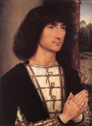 Portrait of a Young Man Oil painting by Hans Memling