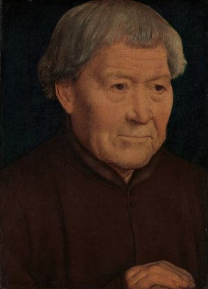 Portrait of an Old Man by Hans Memling Oil Painting