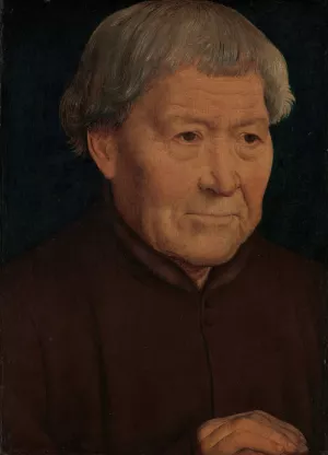 Portrait of an Old Man by Hans Memling Oil Painting