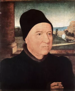 Portrait of an Old Man by Hans Memling - Oil Painting Reproduction
