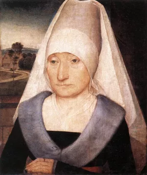 Portrait of an Old Woman by Hans Memling Oil Painting