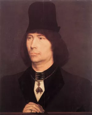 Portrait of Anthony of Burgundy by Hans Memling Oil Painting