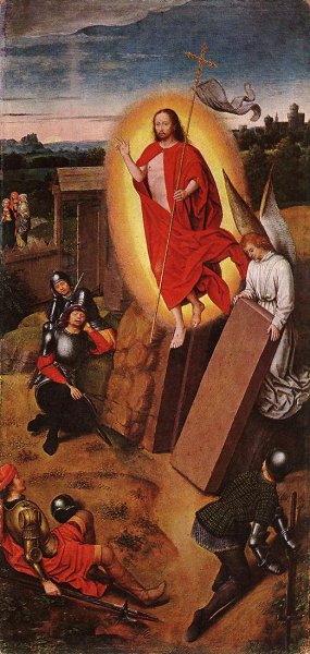 Main Product Photo of Resurrection Painting by Hans Memling