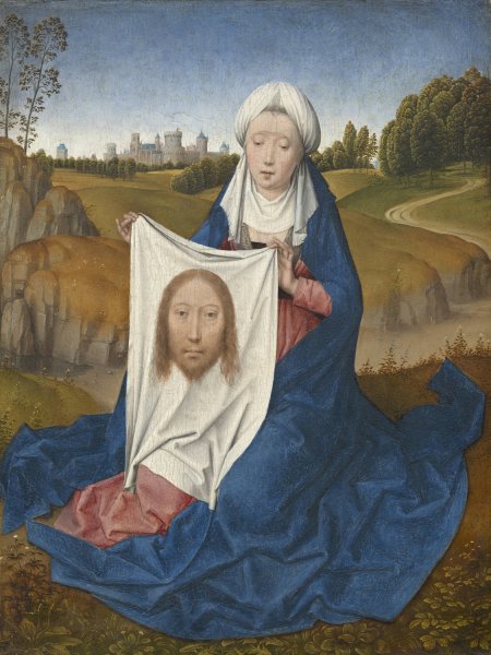 Main Product Photo of Saint Veronica  Painting by Hans Memling