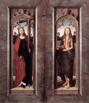 Triptych of Adriaan Reins Closed