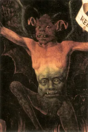 Triptych of Earthly Vanity and Divine Salvation Detail painting by Hans Memling