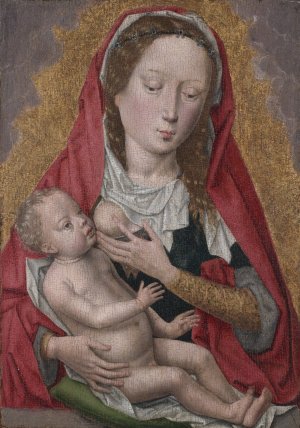 Virgin and Child by Hans Memling Oil Painting